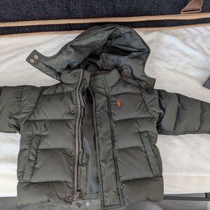 Polo by Ralph Lauren Kids' Green Puffer Jacket